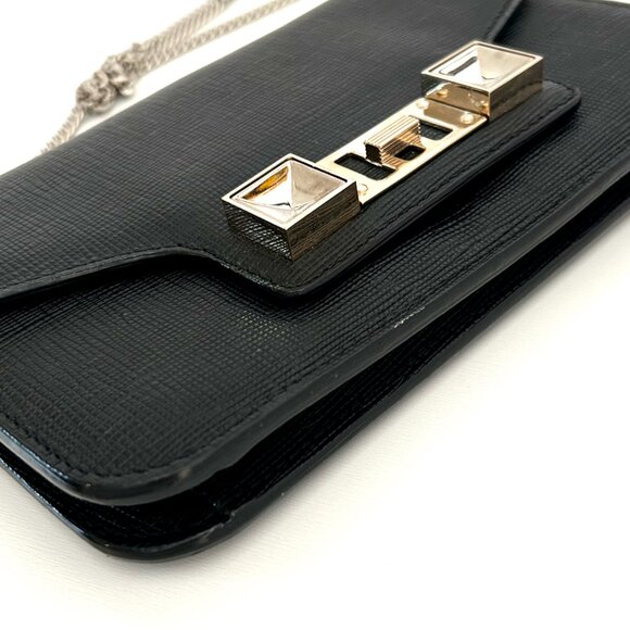 ON SALE! Proenza Shouler Saffiano Leather WOC/ Crossbody/ Clutch Bag - Picture 8 of 12